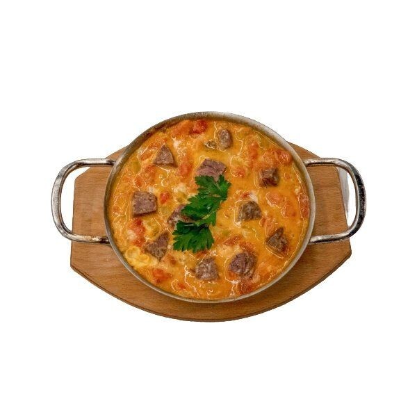 Kavurmalı Menemen + Coca Cola Doyuran Menü