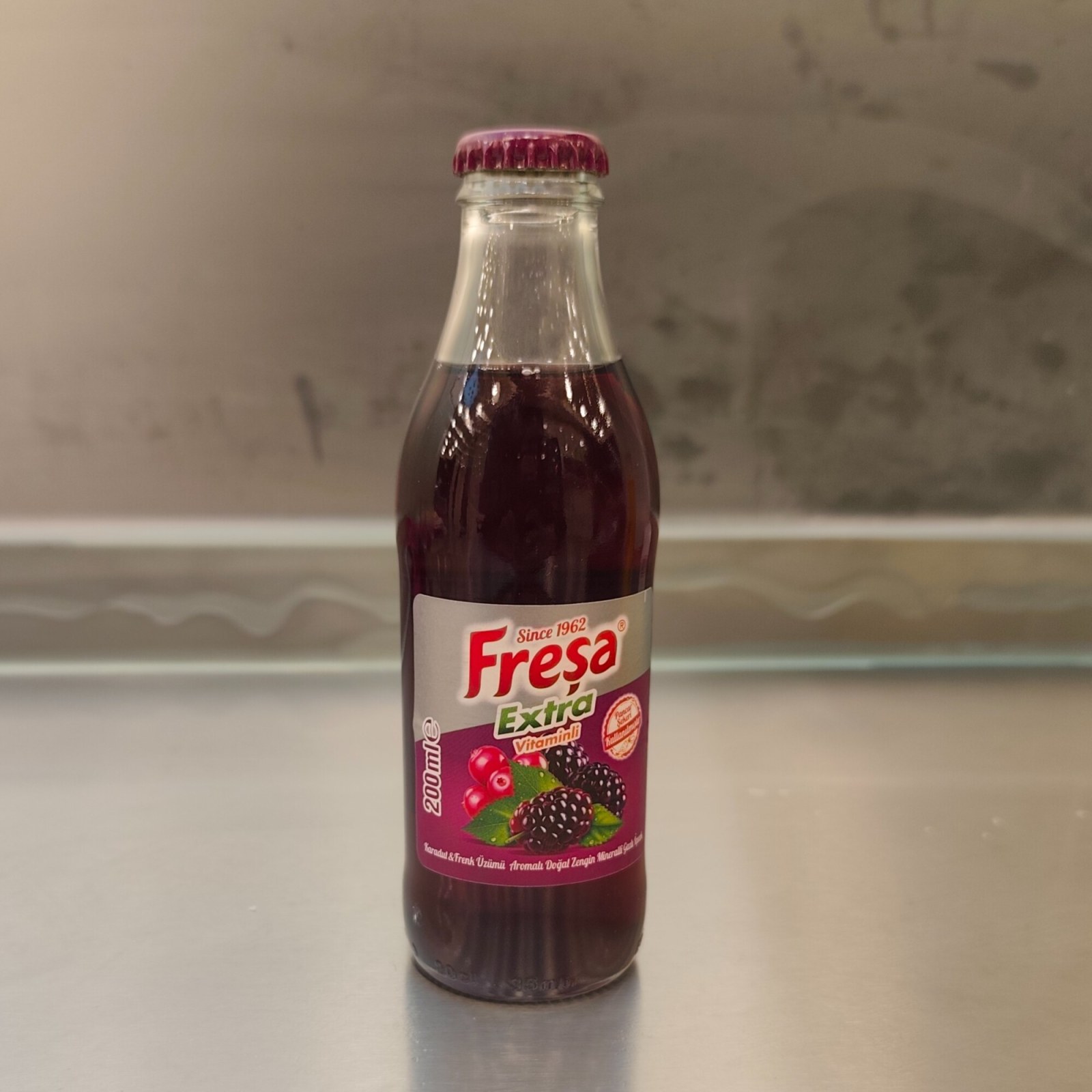 Karadut ve Frenk Üzümlü Soda
