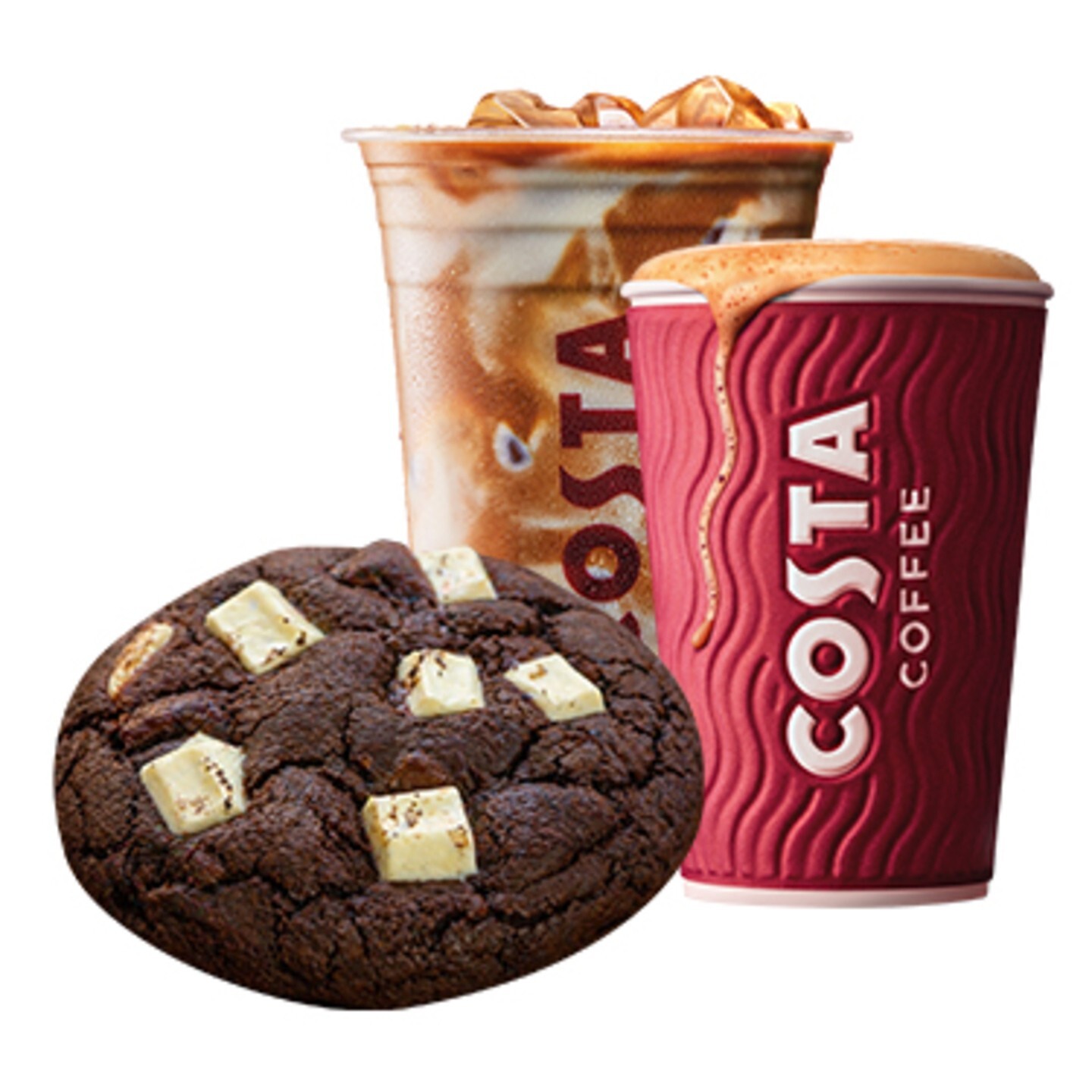 Beyaz Çikolatalı Cookie Kahve Menüsü