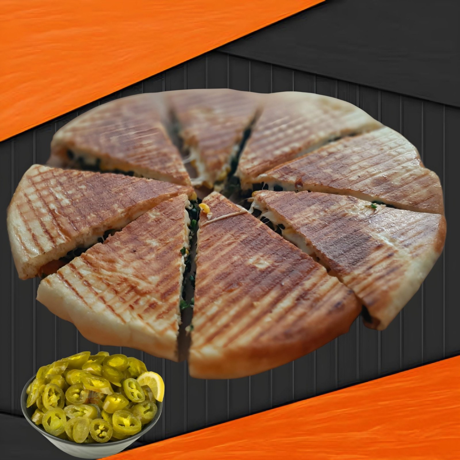 Duble Ispanaklı Sucuklu Bazlama