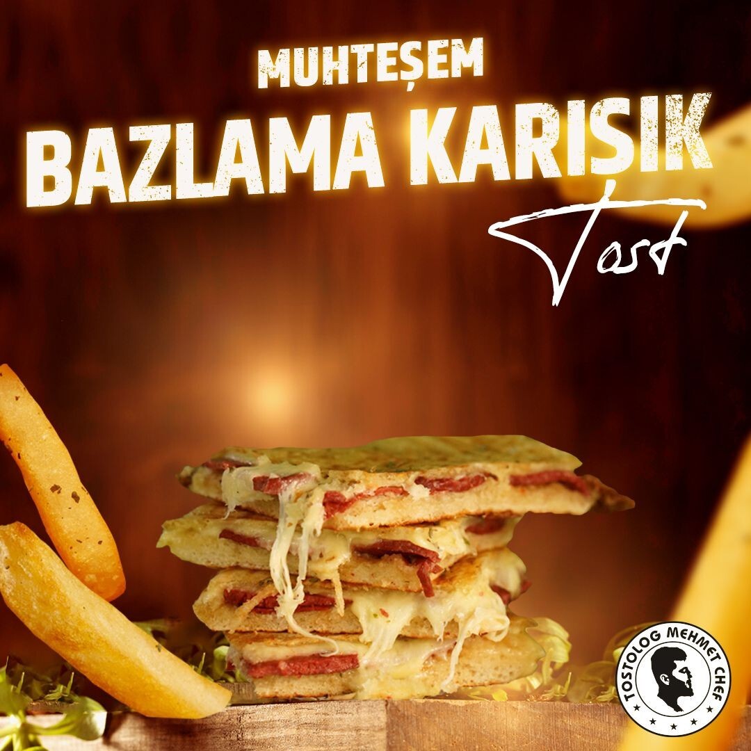Karışık Bazlama Tost