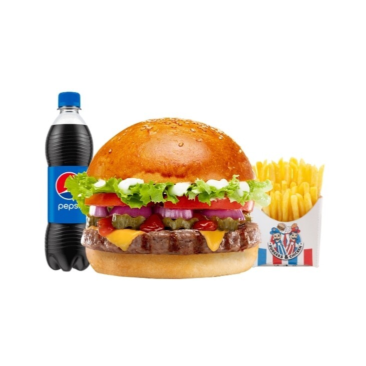 Super Cheese Burger Menü