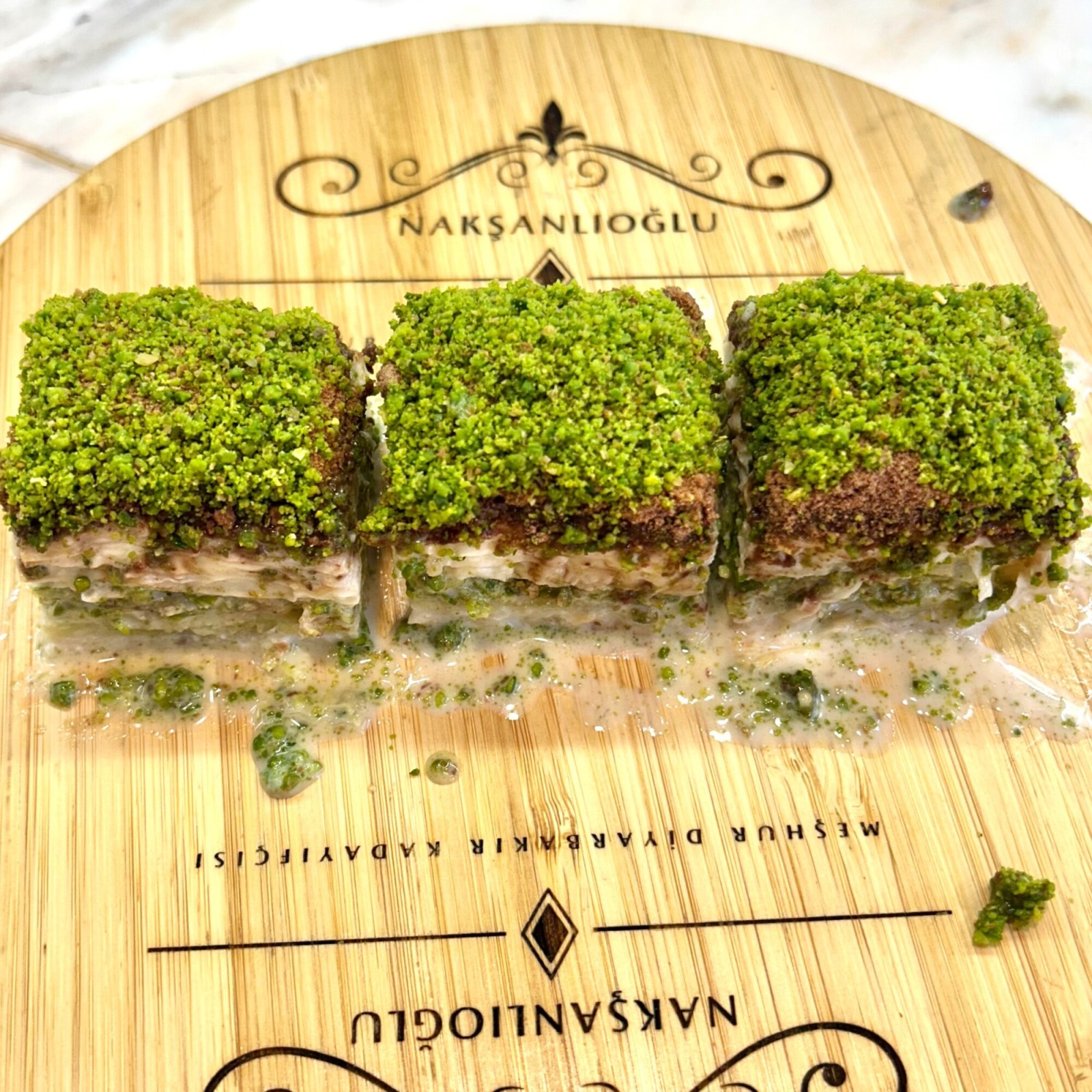 Antep Fıstıklı Soğuk Baklava