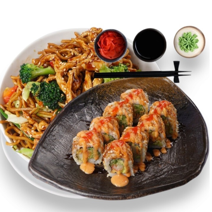 135- Noodle & Sushi Menü 1