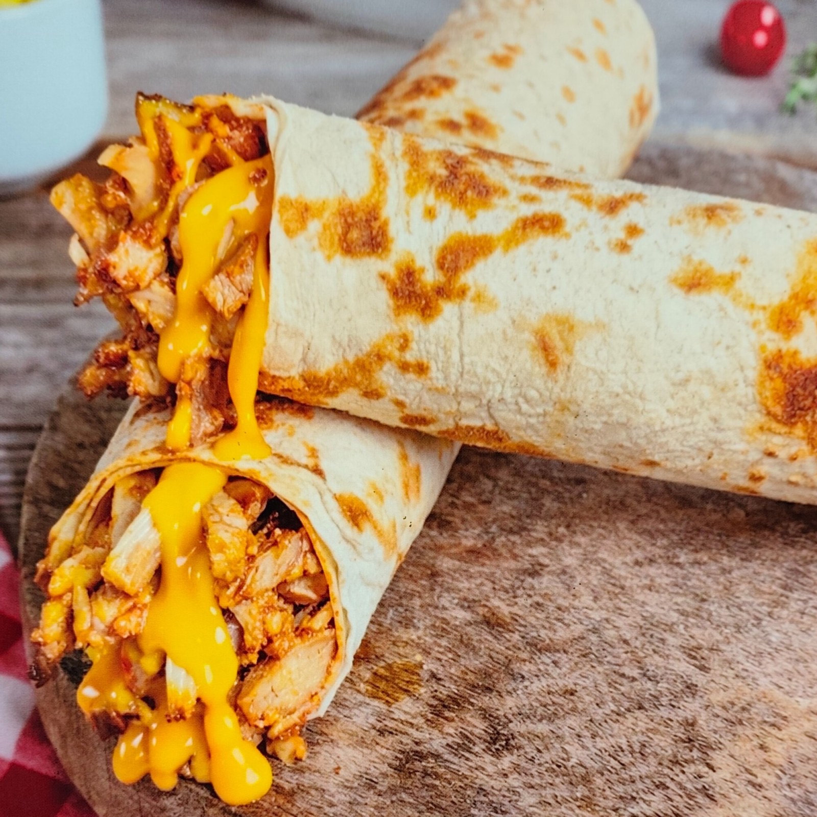 Cheddarlı Dürüm Menü