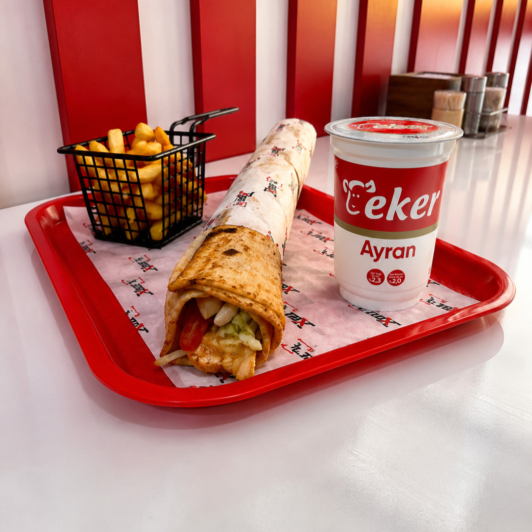 Zurna Dürüm Menü (110 Gr)