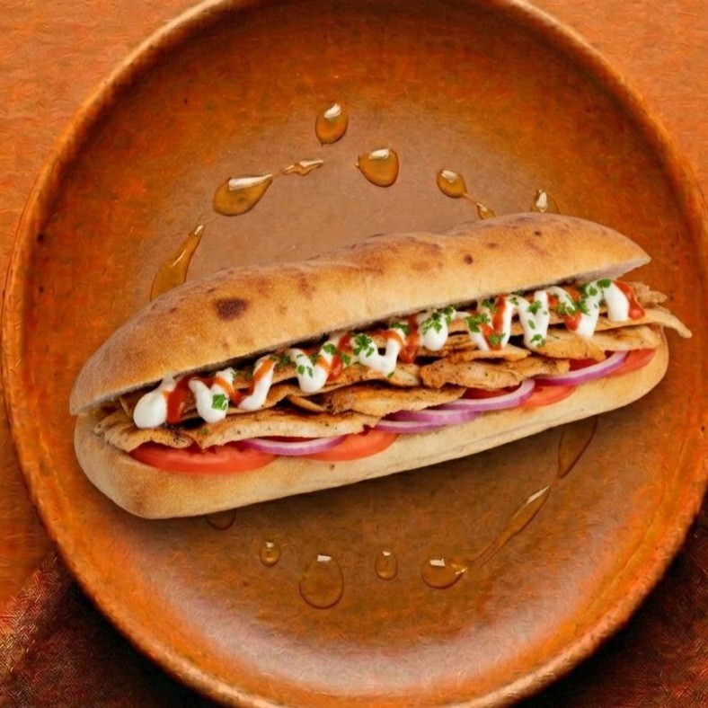 Large Tavuk döner Ekmek 125 gr