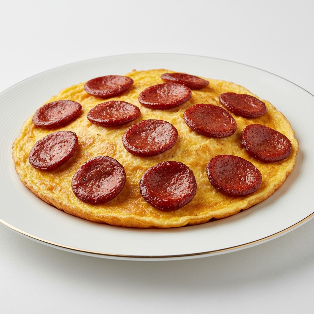 Sucuklu Omlet