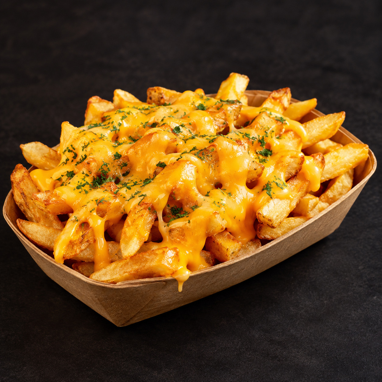 Cheddarlı Patates Kızartması