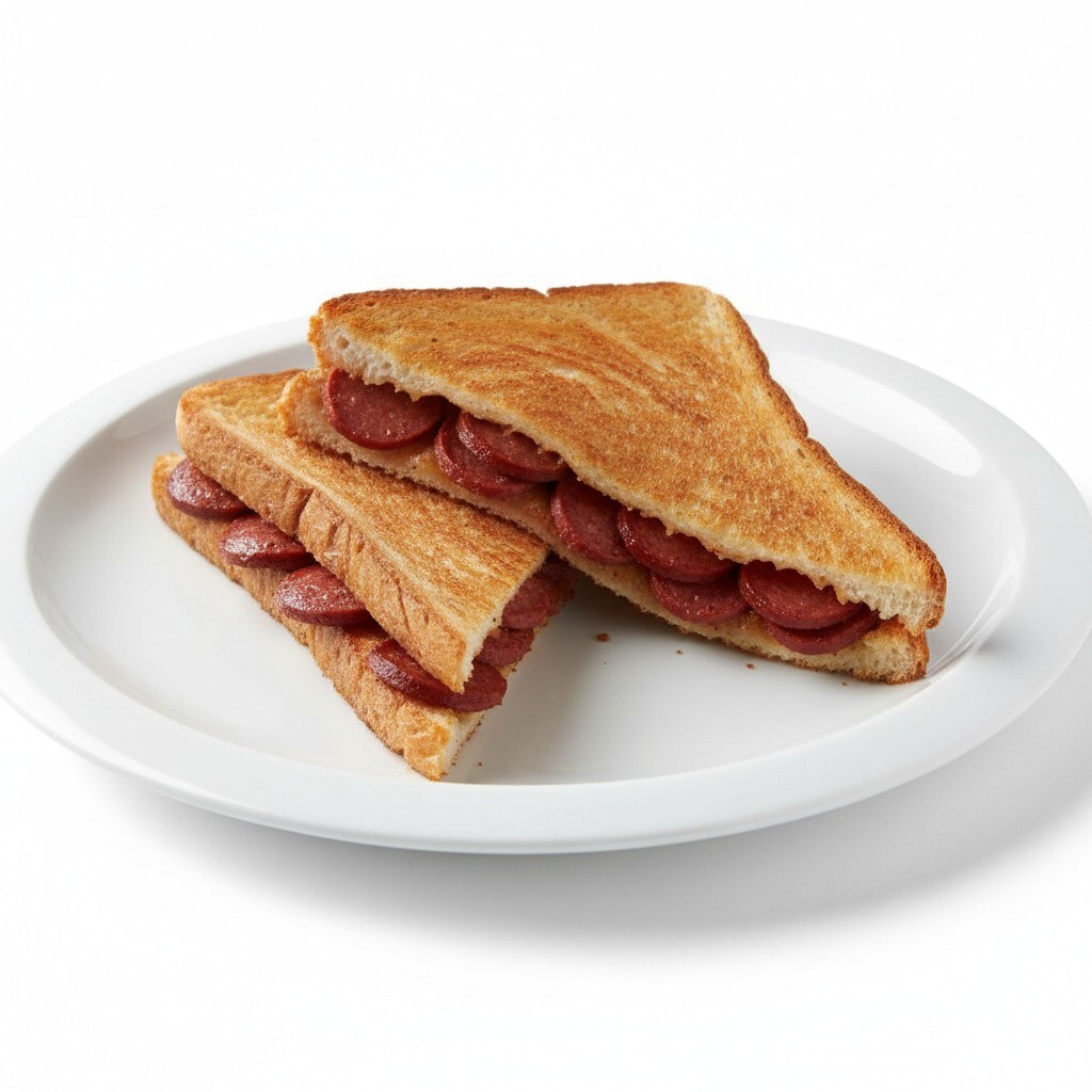 3 Çeyrek Sucuklu Tost