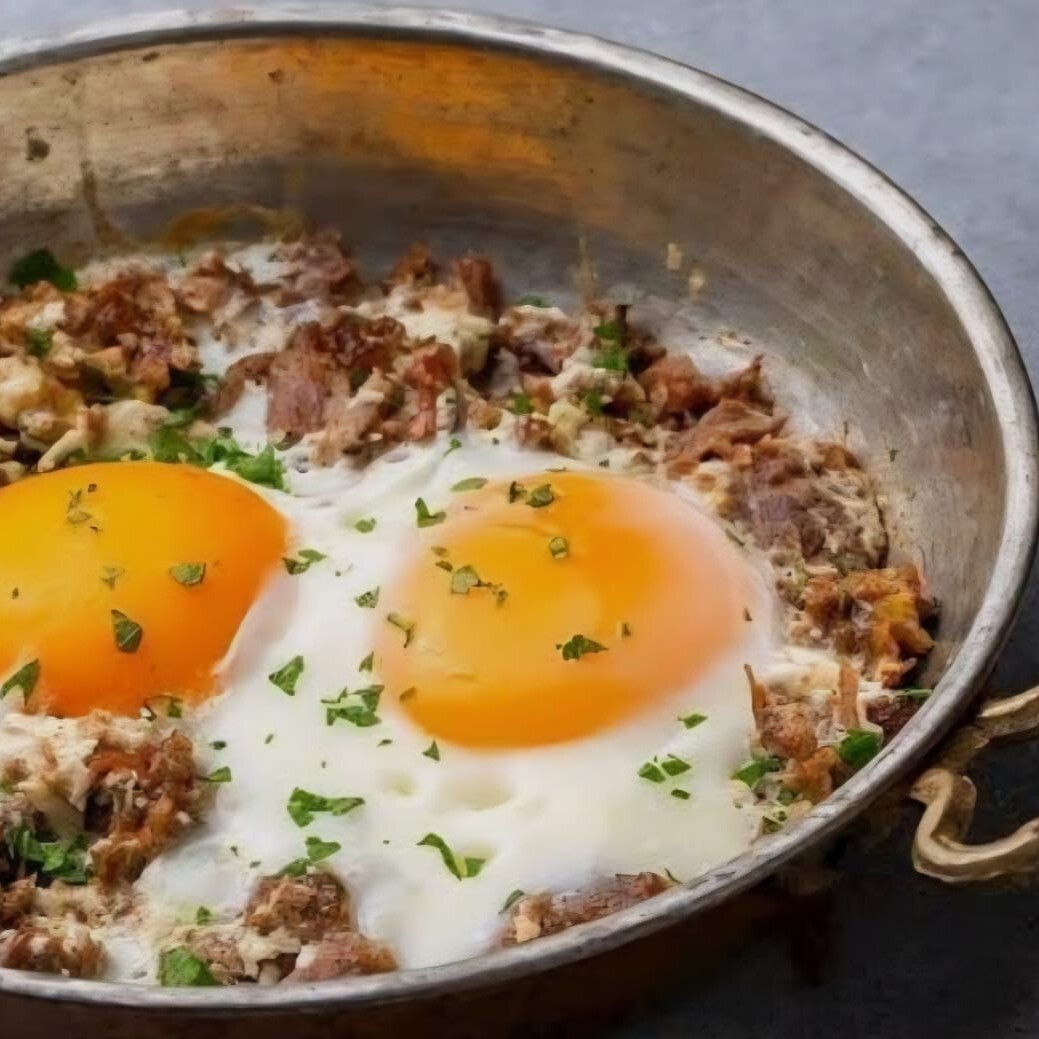 Kavurmalı Yumurta