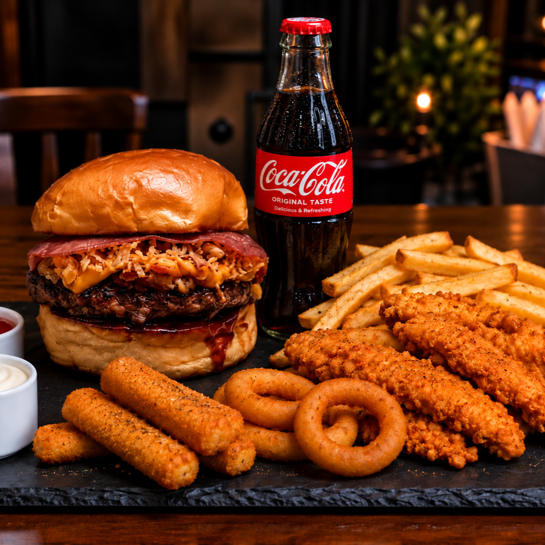 Combo Hangover Burger Menü