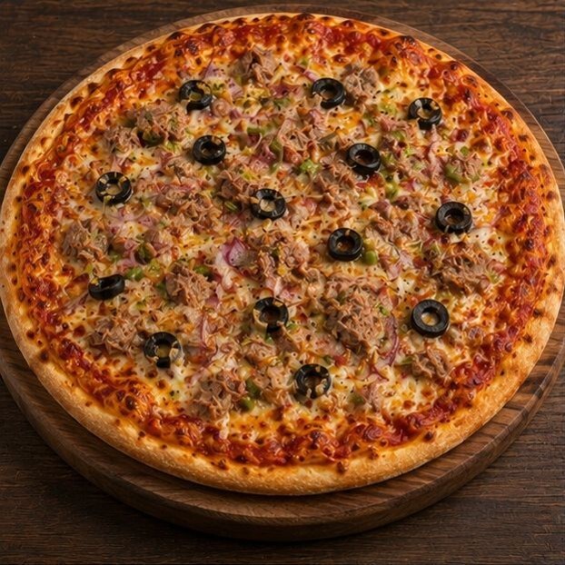 Ton Balıklı Pizza (Büyük)