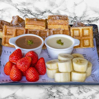 Waffle Fondue