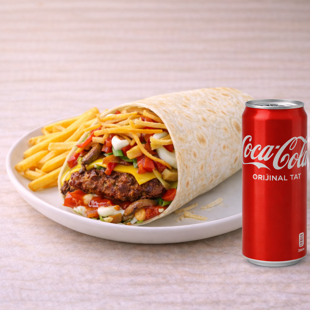 Burger Roll Menü