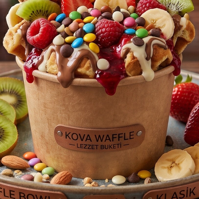 Fıstıklı Waffle