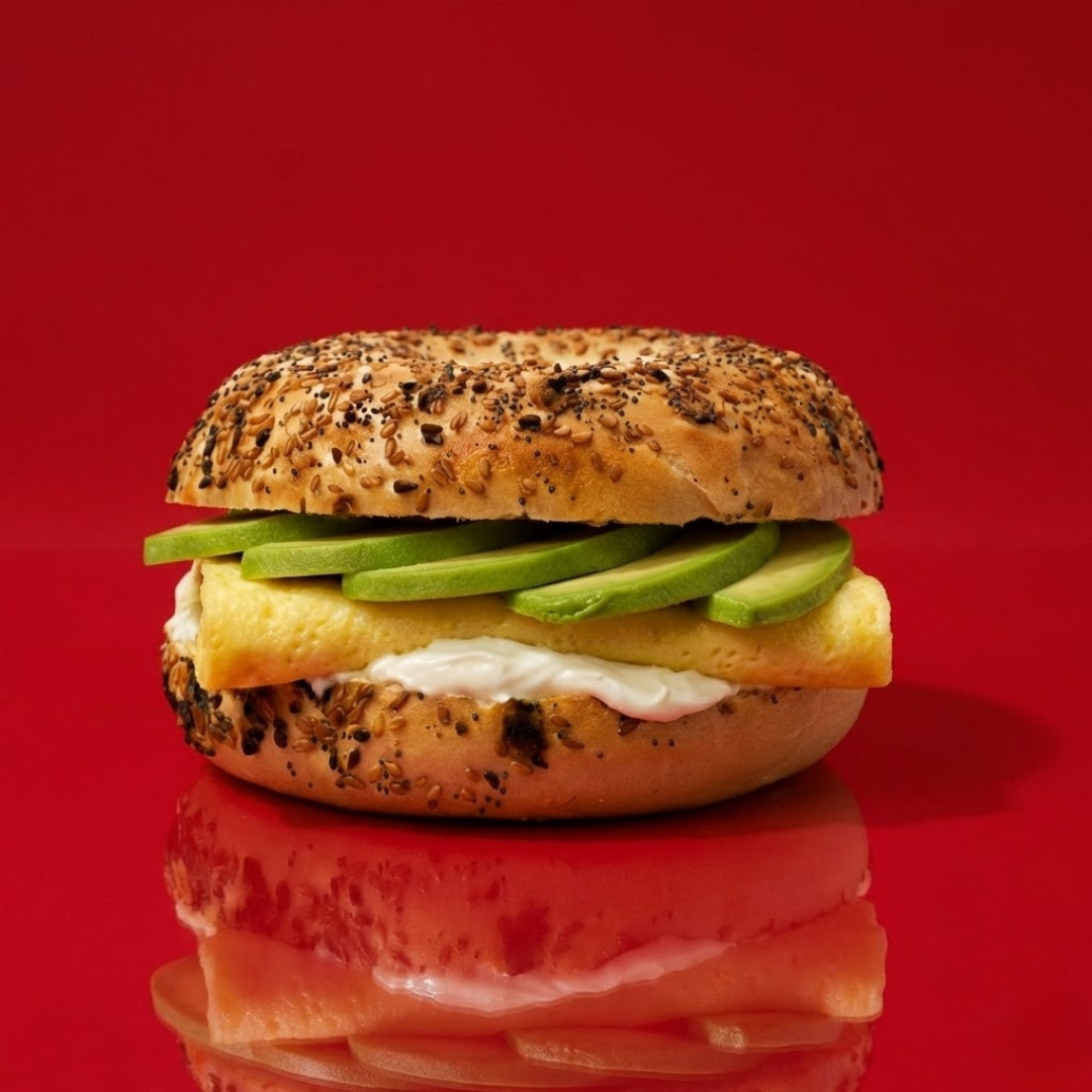 Egg & Avocado Bagel Sandviç