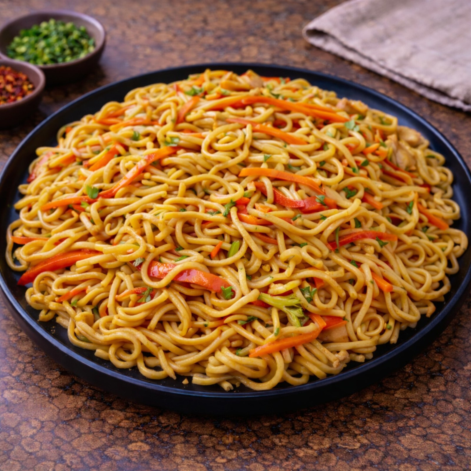 Sebzeli Noodle