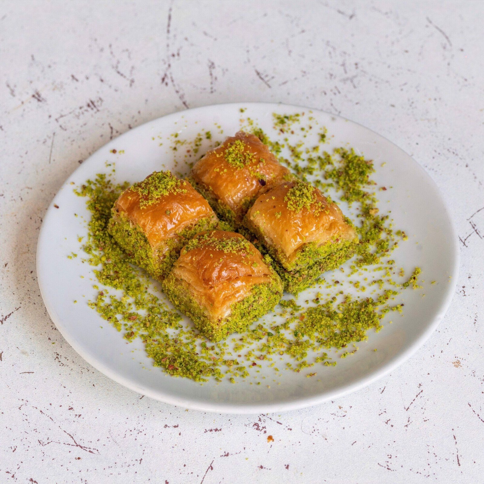 Tereyağlı Fıstıklı Baklava(500 gr)
