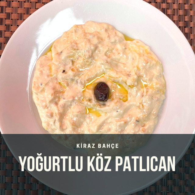 Yoğurtlu Köz Patlıcan