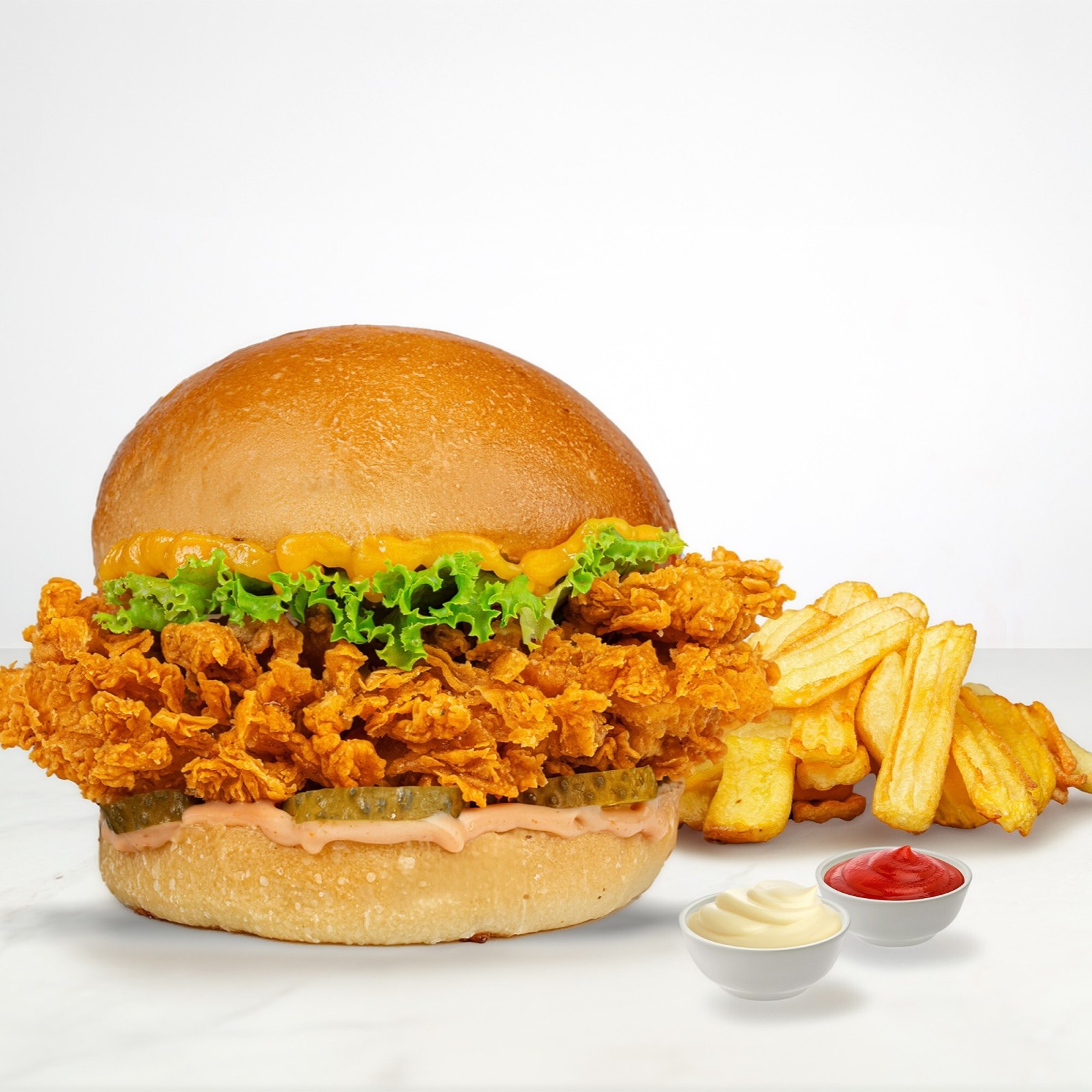 Çıtır Tavuk Burger