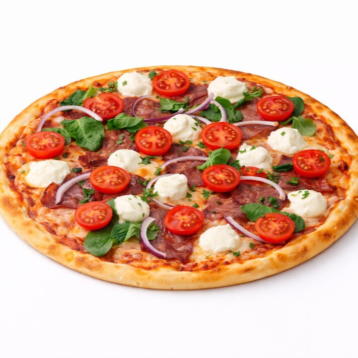 Ricotta Füme Kaburga Pizza (Büyük)