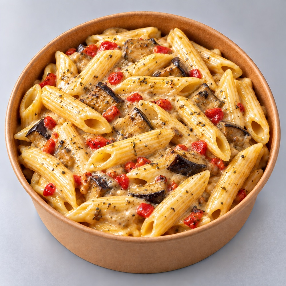Köz Patlıcanlı Penne