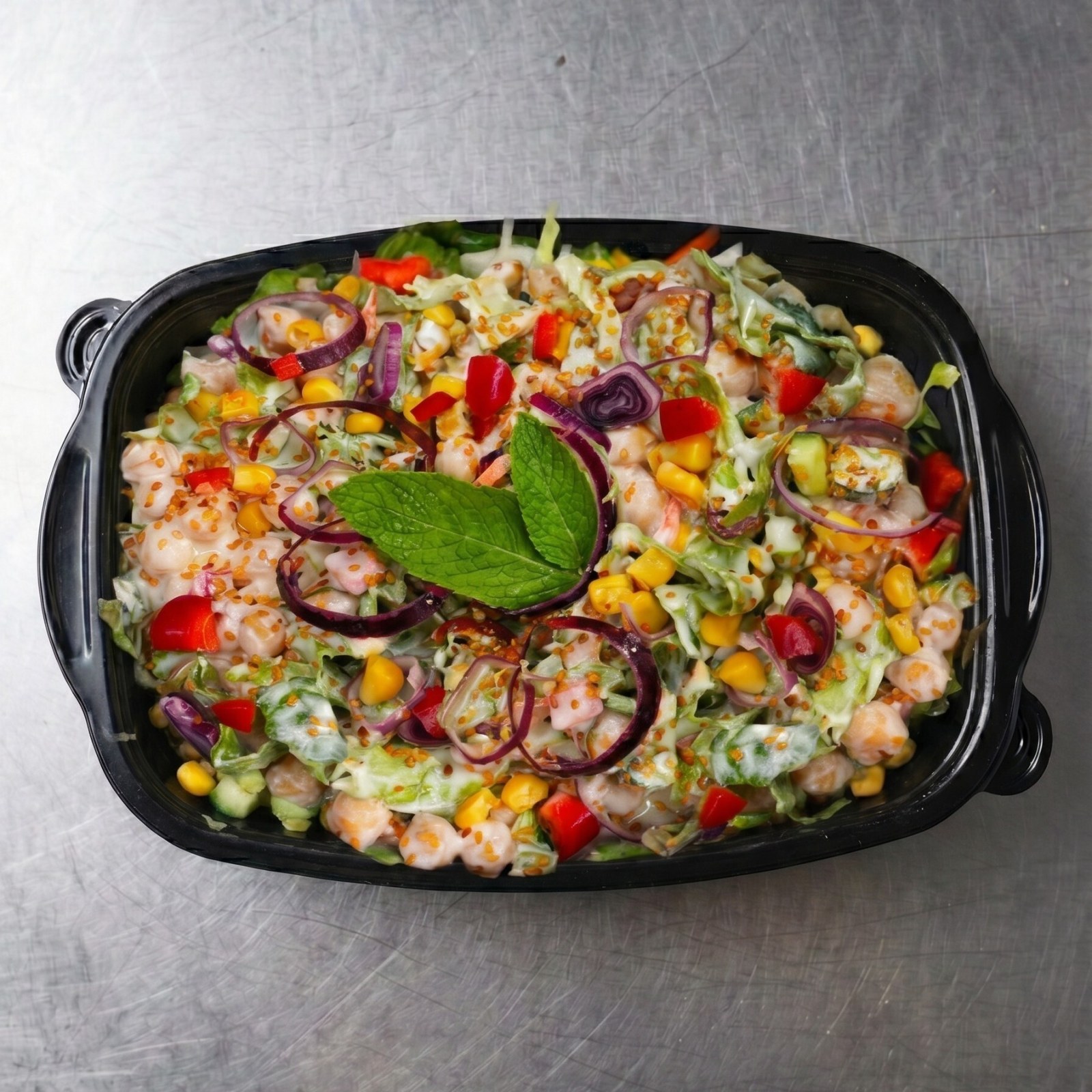 Tahinli Nohutlu Salata
