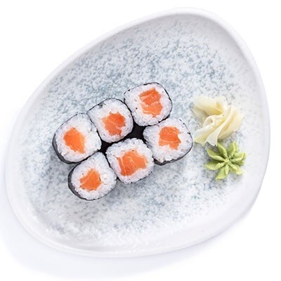 Sake Light Maki ( 6 Pcs)