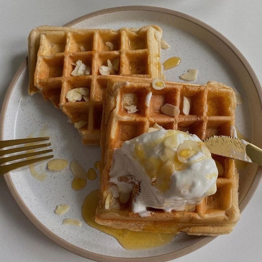 Belçika Usülü Ballı Waffle