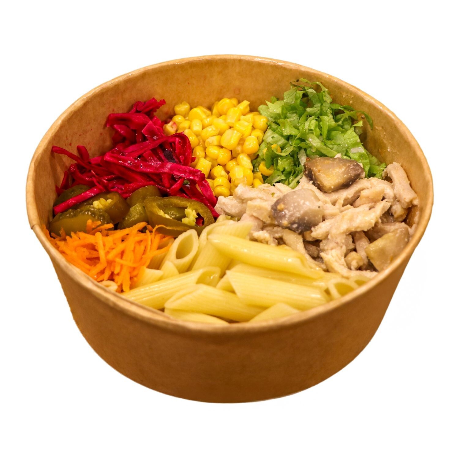 Kremalı Mantarlı Tavuk-Makarna(Orta)