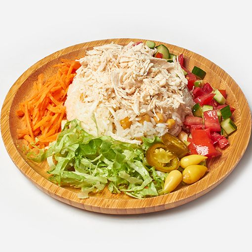 Tavuklu Salatalı Pilav