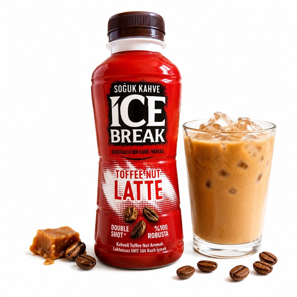 Toffee Nut Latte (Soğuk Kahve) 375 ml