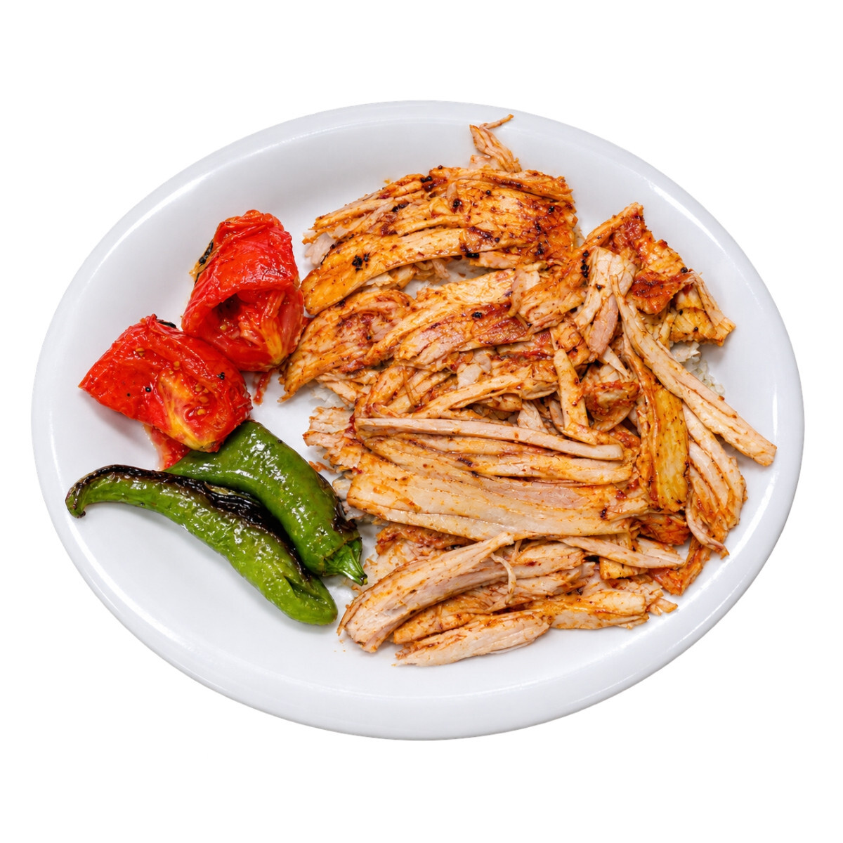 Pilav Üstü Sade Tavuk Döner Porsiyon
