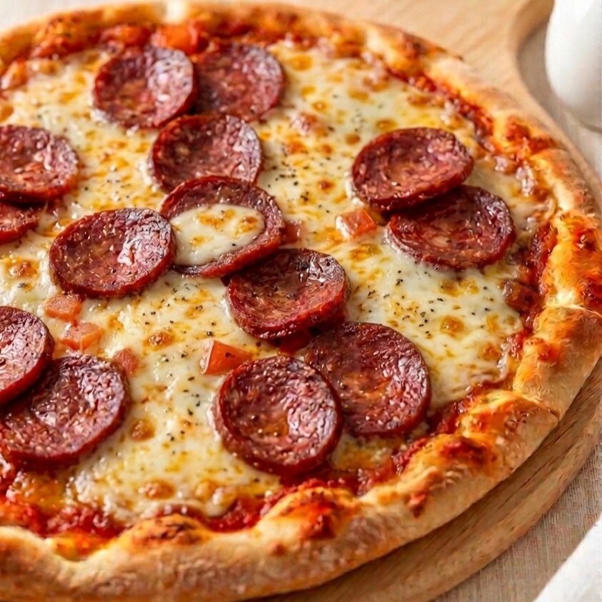 Büyük Boy Sucuklu Pizza