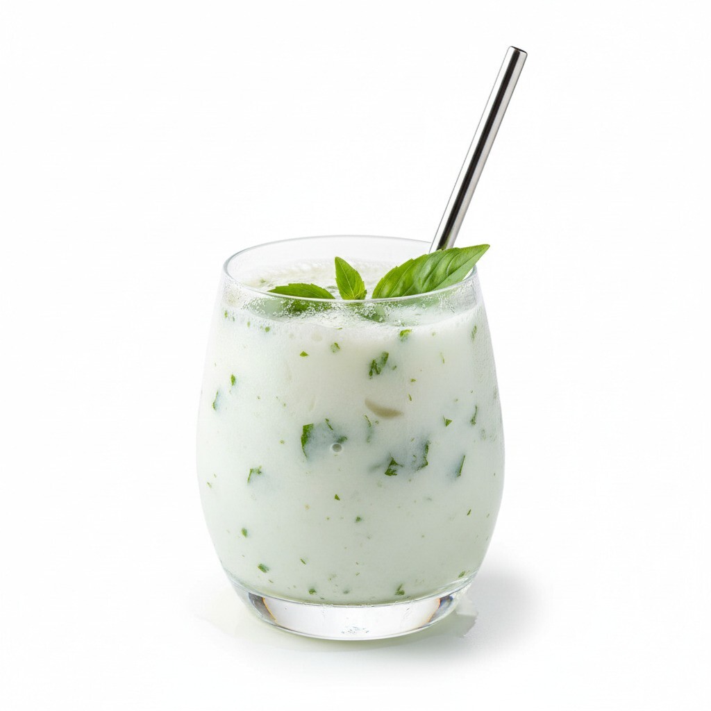 Naneli Ayran / Homemade Mint Buttermilk (300 ml)