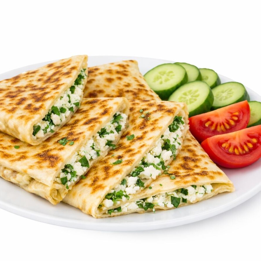 Lor Peynirli Maydanozlu Gözleme
