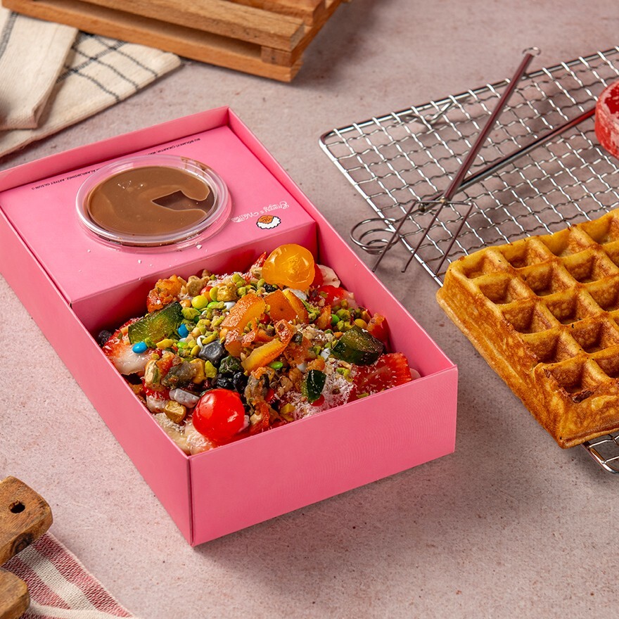 Brüksel Waffle 2 Adet Menü