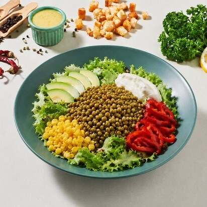 Lets Vejetaryen Maş Fasulyeli Salata