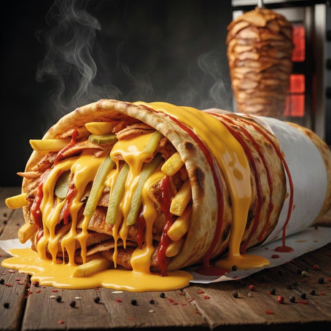 Köri Soslu Burrito (Oturan) Dürüm