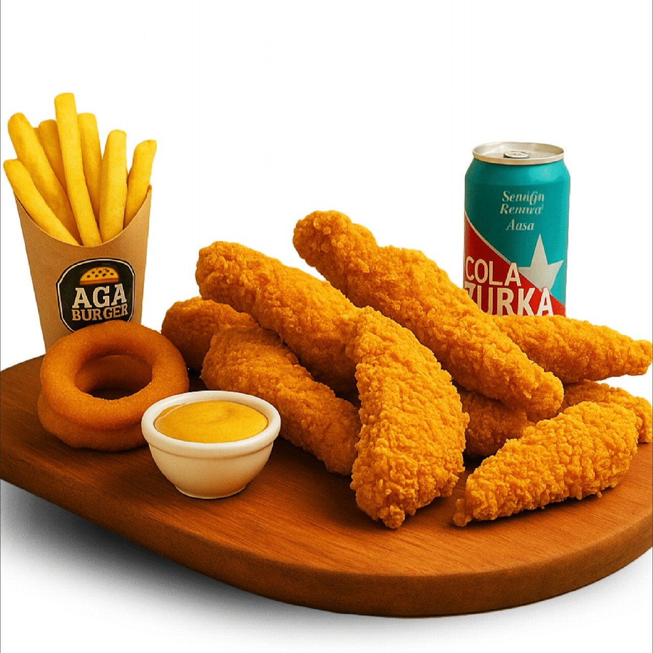Çıtır Tenders Menü (6 Adet)