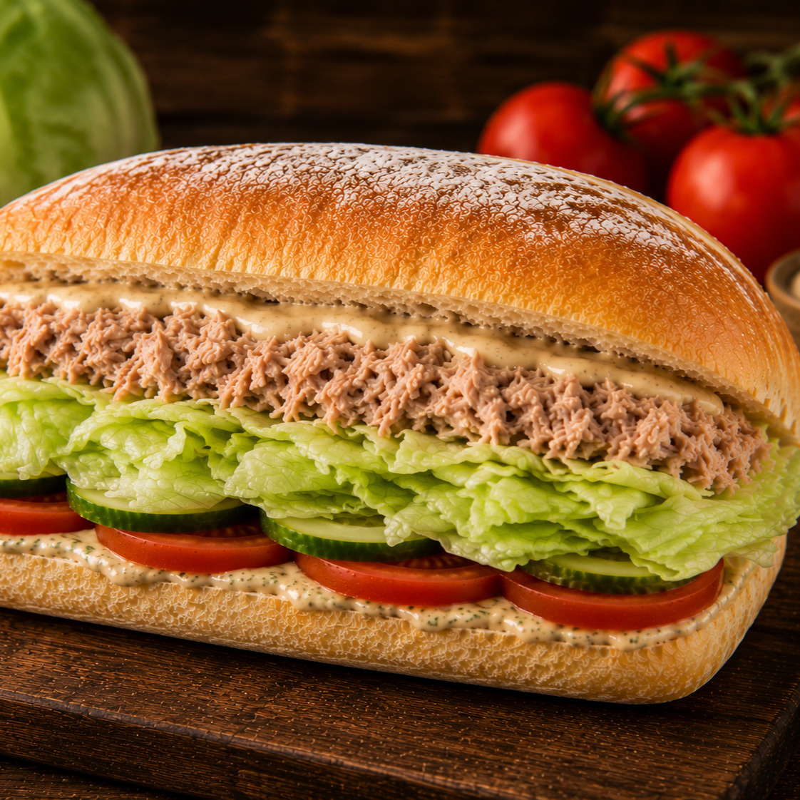 Ton Balıklı Ciabatta