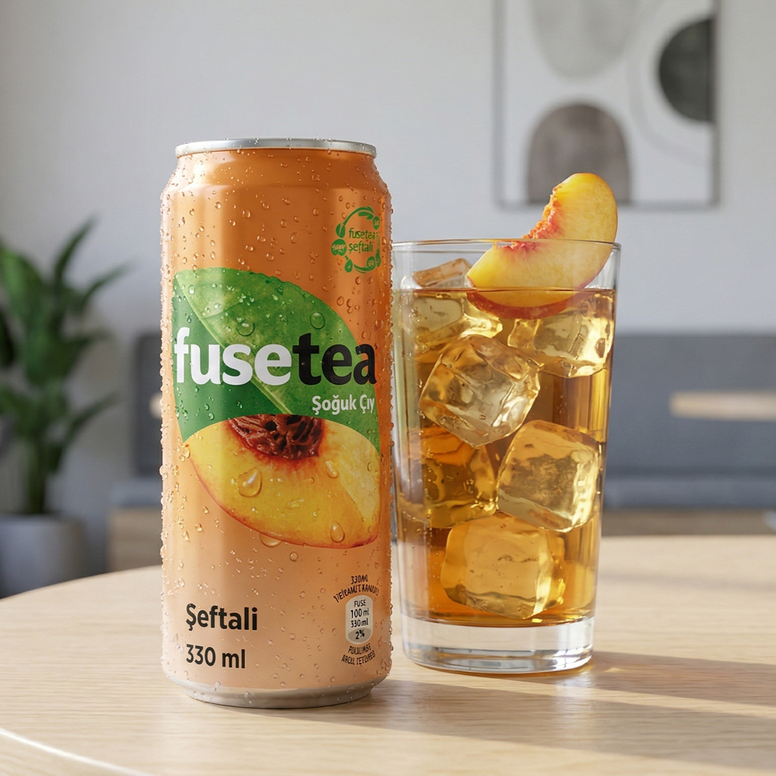 Fuse Tea Şeftali (330 ml)