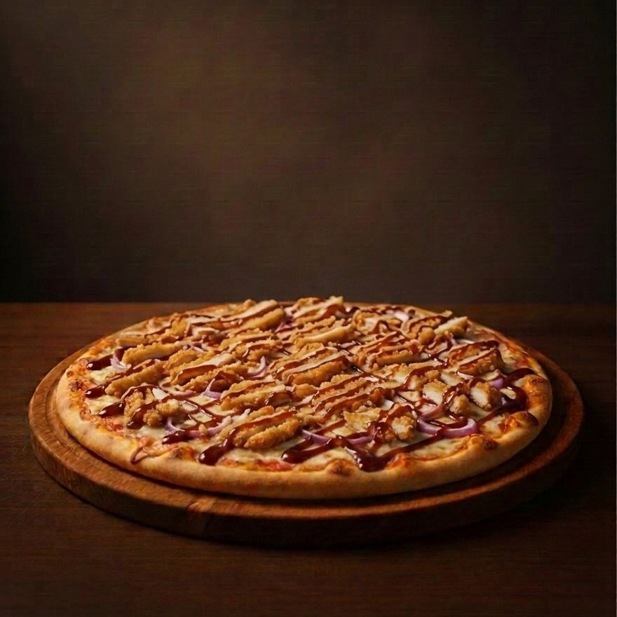 (BBQ Soslu) Smoky Chicken Pizza