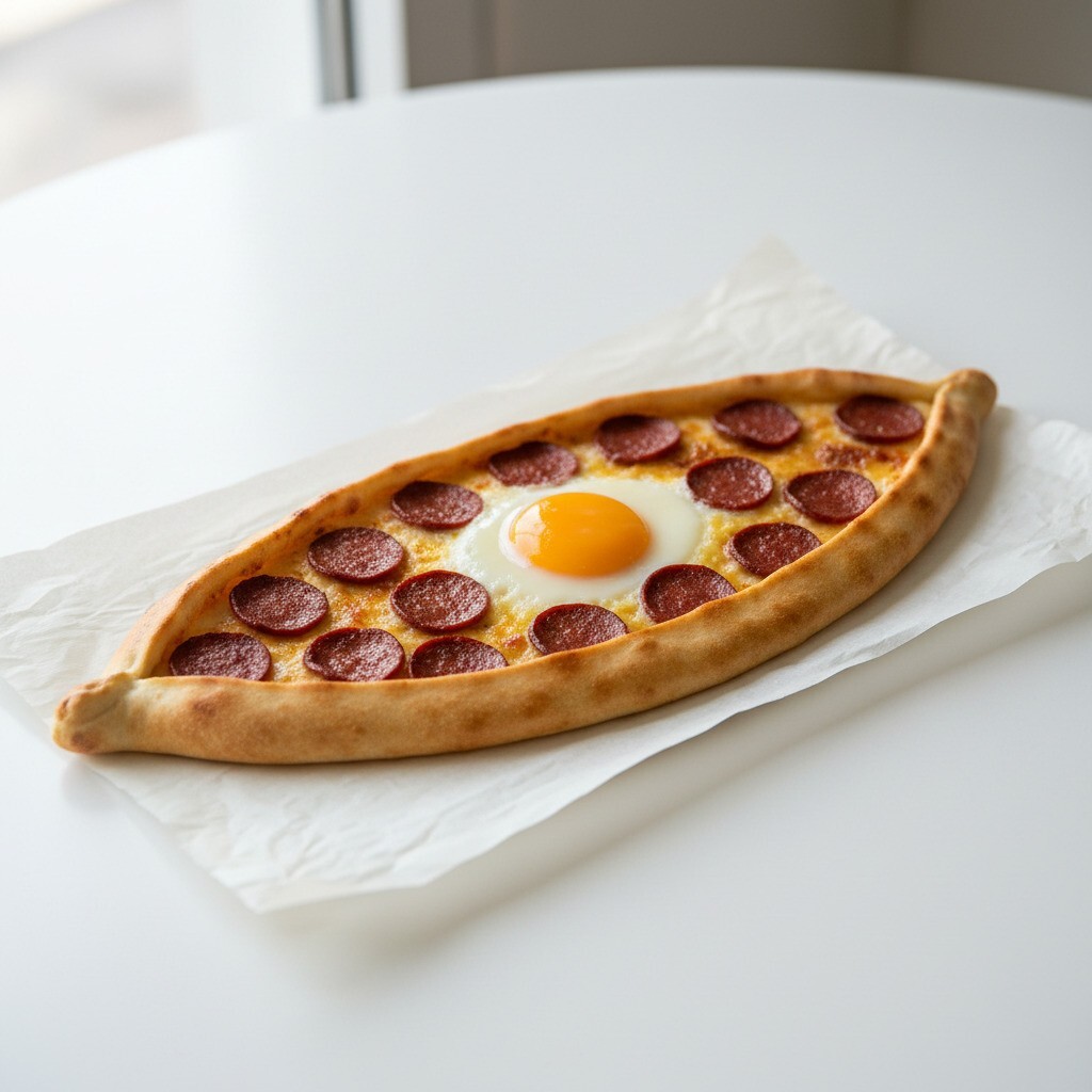 Sucuklu Pide