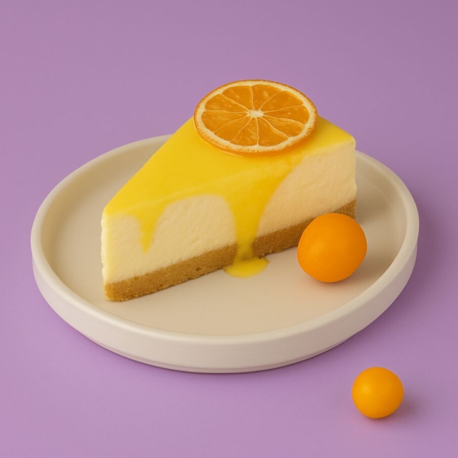 Portakallı Cheesecake