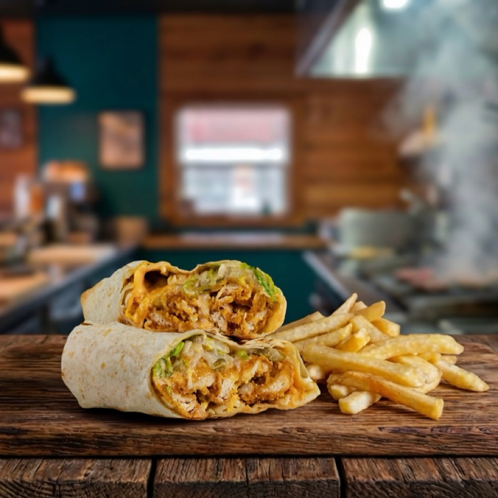 Targo's Wrap+Coca Cola 450 ml.