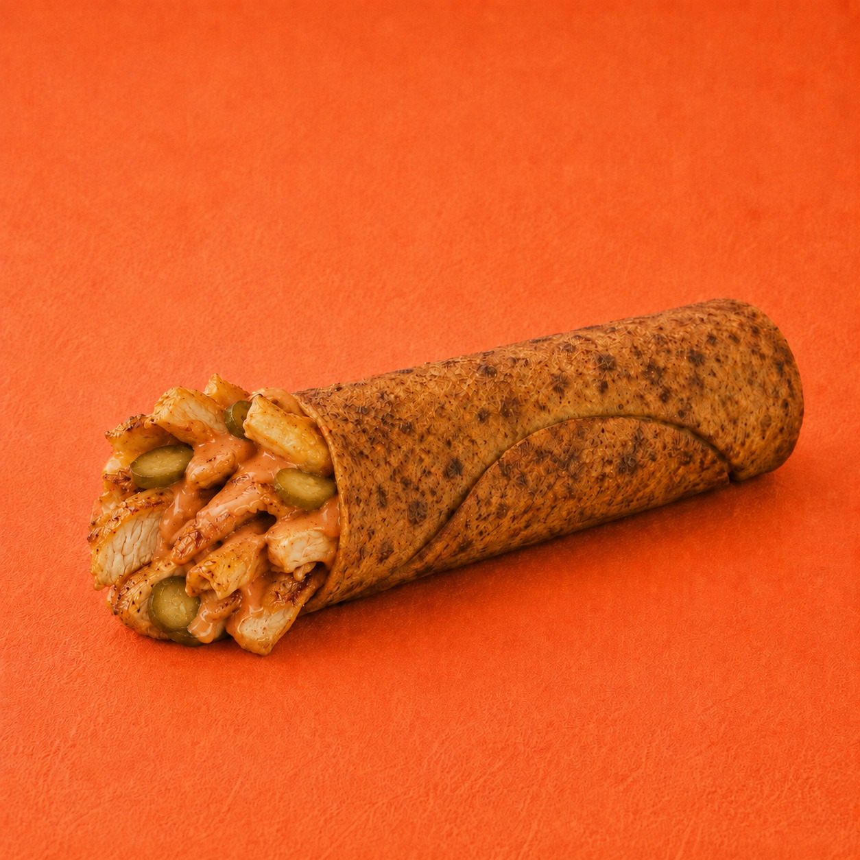 Tütsü Mangallı Tavuk Döner Dürüm