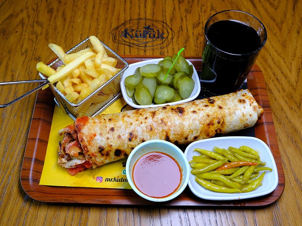 Tavuk Döner Dürüm Menü