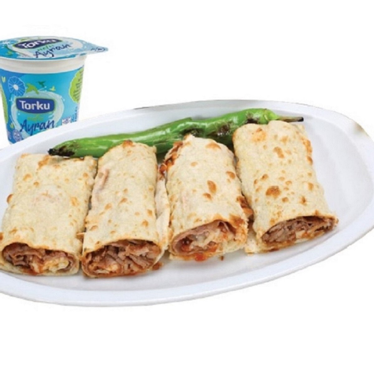 2' li Soslu Et Dürüm (100 gr.) & İçecek